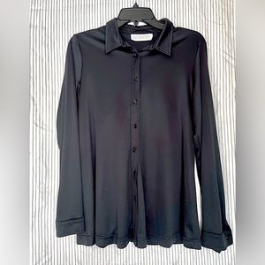 Black long sleeve button down. Size M